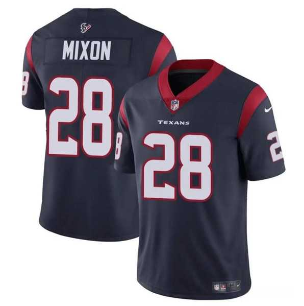 Youth Houston Texans #28 Joe Mixon Navy Vapor Untouchable Limited Stitched Jersey Dzhi->youth nfl jersey->Youth Jersey
